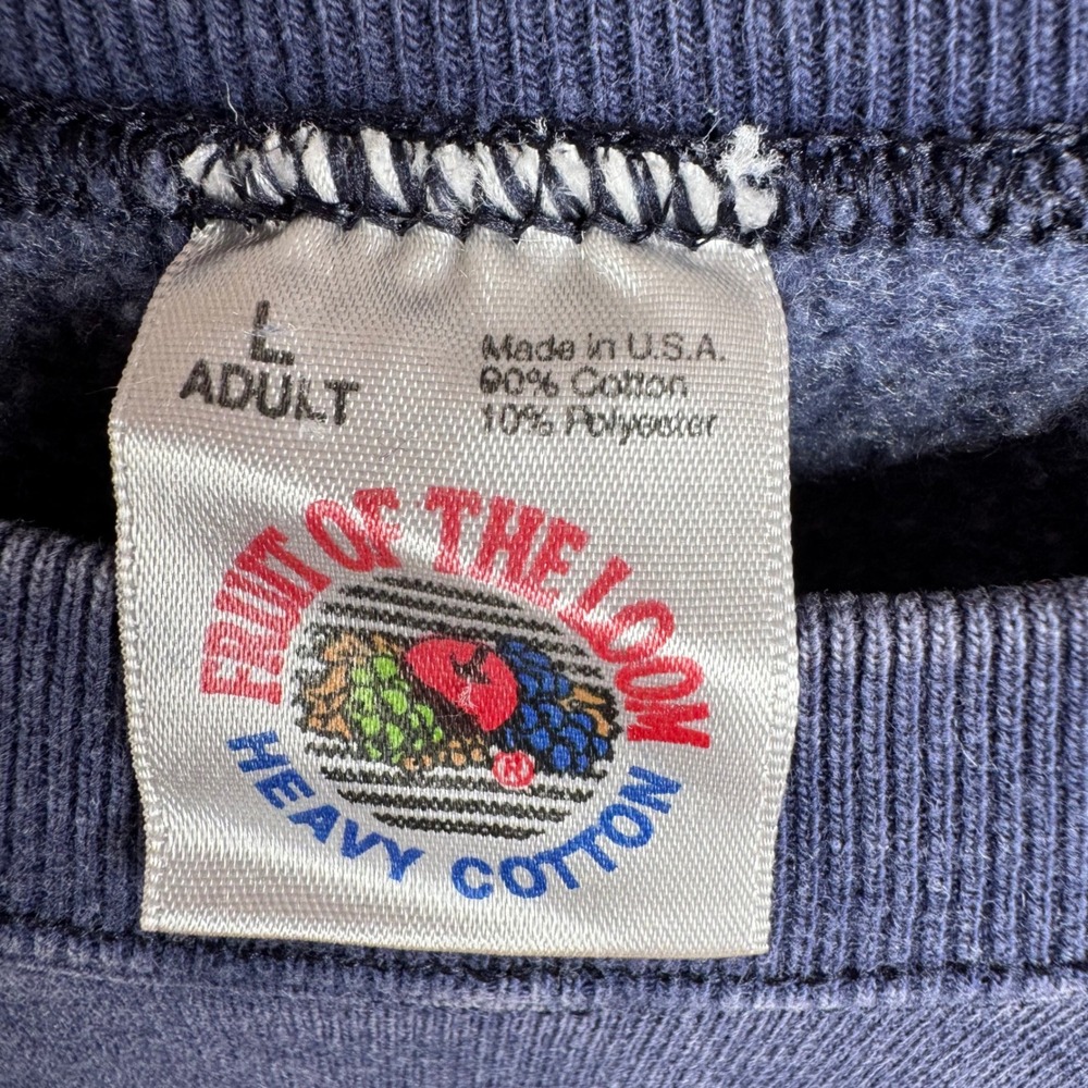 Vintage 1993 Sun Dance Black Elk Buffalo Sweatshirt Southwestern USA Made Large - Picture 5 of 6